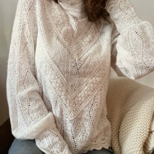 Blouse dentelle Charlotte