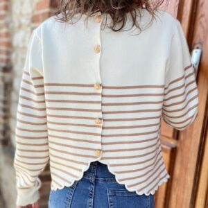 Pull rayé Paulina