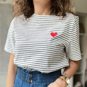 T-shirt rayé Lucie