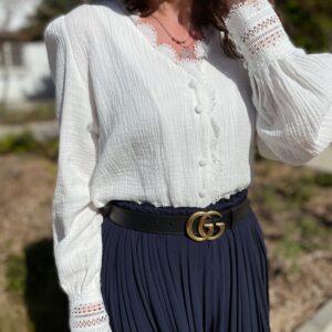 Blouse blanche Malorie