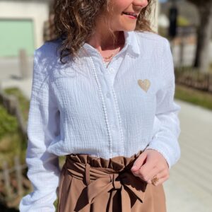 Chemise blanche Noémie