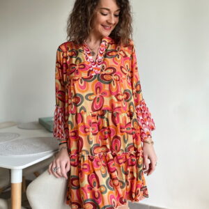 Robe orange Lily