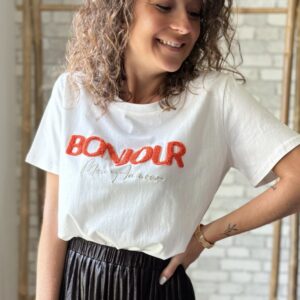 T-shirt blanc Tania