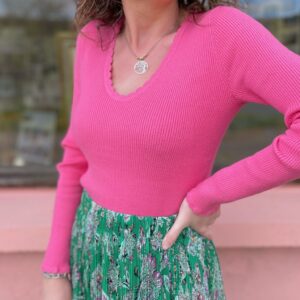 Pull fuchsia Léane