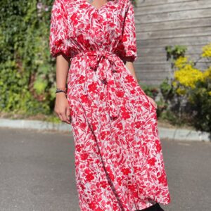 Robe rouge Nina