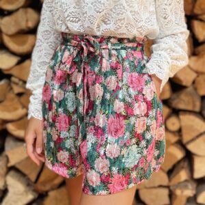 Short à fleurs Cassandre