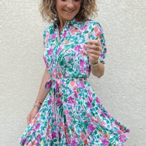 Robe fleurie Ève