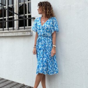 Robe bleue Carla