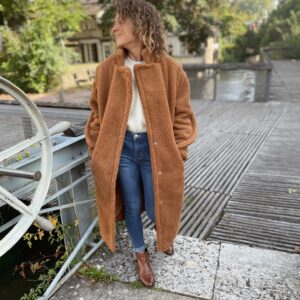 Manteau camel Lucia