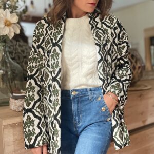 Veste à motif Elodie