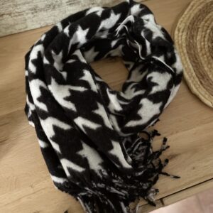 Echarpe pied-de-poule Annabelle