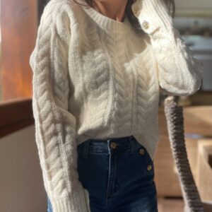 Pull beige Marie