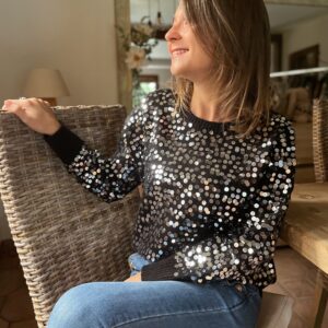 Pull noir Elya