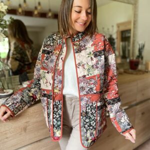Veste à motif Suzanne