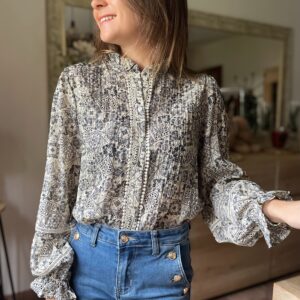Blouse à motif Louison