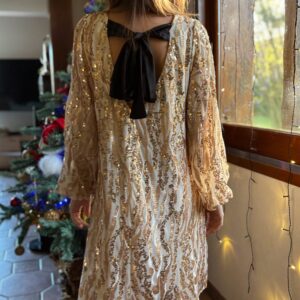 Robe dorée Ophélie