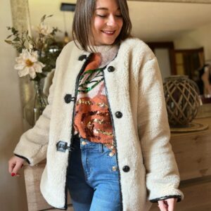 Manteau beige Clara