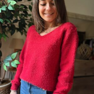 Pull rouge Mila