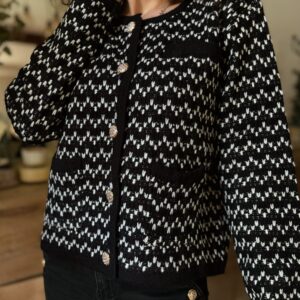 Gilet noir Alexia