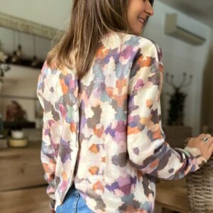 Pull fleuri Diana