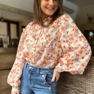 Chemise fleurie Talia