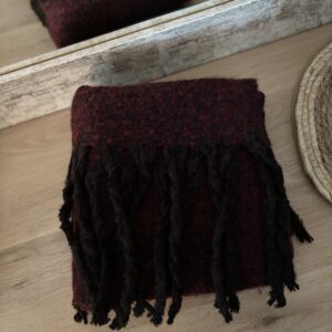Echarpe bordeaux Nellie