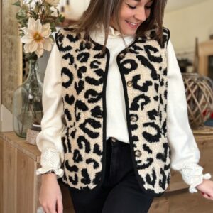 Veste léopard Isia