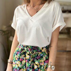 T-shirt blanc Léon