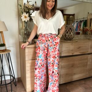 Pantalon fleuri Enzo