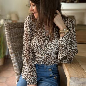 Chemise léopard Charlise
