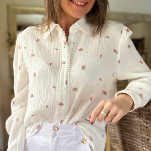 Chemise à motif Rosie