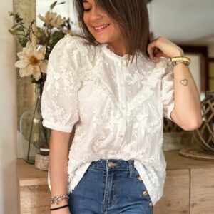 Blouse blanche Antonella