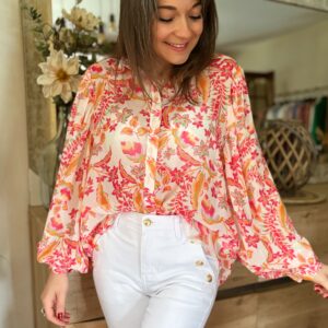 Chemise colorée Juliana