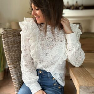 Blouse blanche Solène