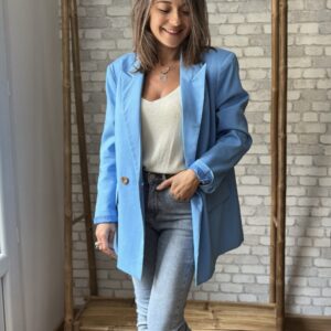Blazer bleu Alfred