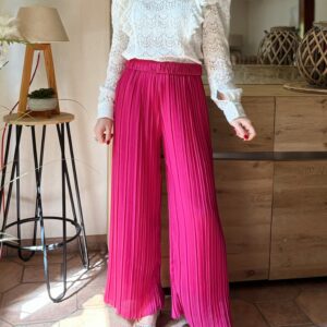 Pantalon fuchsia Milo
