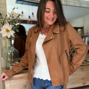 Veste camel Maël