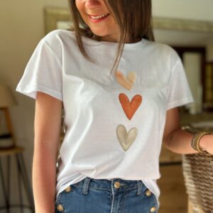 T-shirt avec cœur Charles