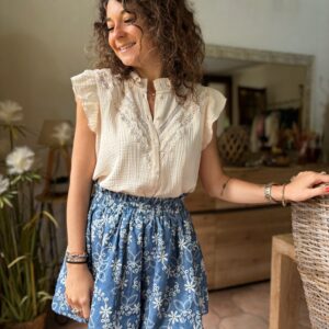 Blouse beige Amélia