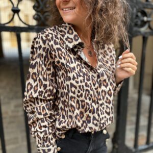 Chemise léopard Isa