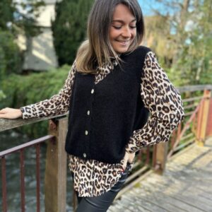 Gilet noir Monica 🇮🇹