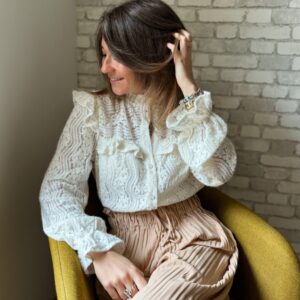 Blouse écrue Elyna