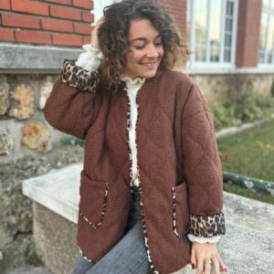 Veste camel Mathilde