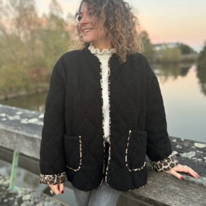 Veste noire Mathilde