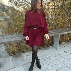Robe bordeaux Alizée