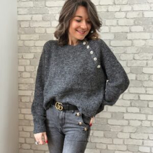 Pull gris Mattéo