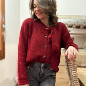 Gilet bordeaux Alban
