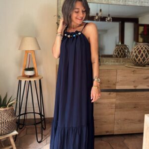 Robe bleu marine Candice