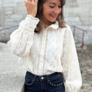 Blouse beige Madeleine