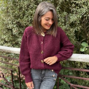 Gilet bordeaux Théo